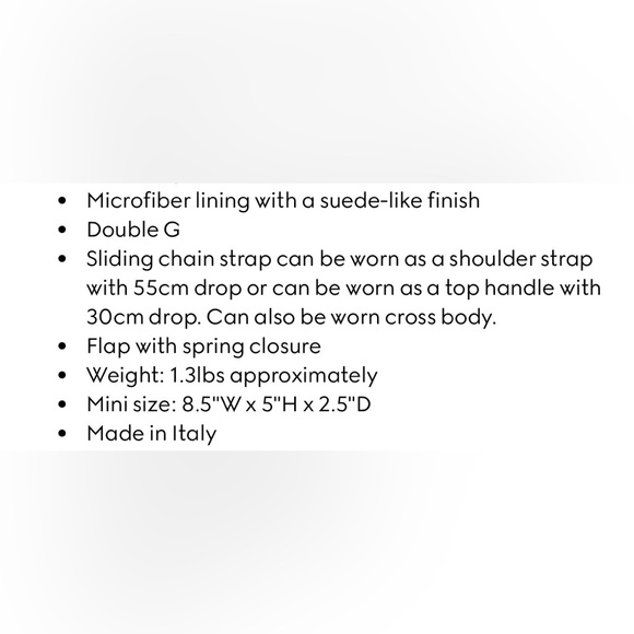 GUCCI MARMONT BAG - Picture 6 of 6